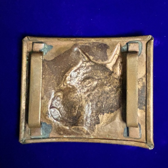 Boxer 100% Copper Handmade Belt Badge - Picture 5 of 5